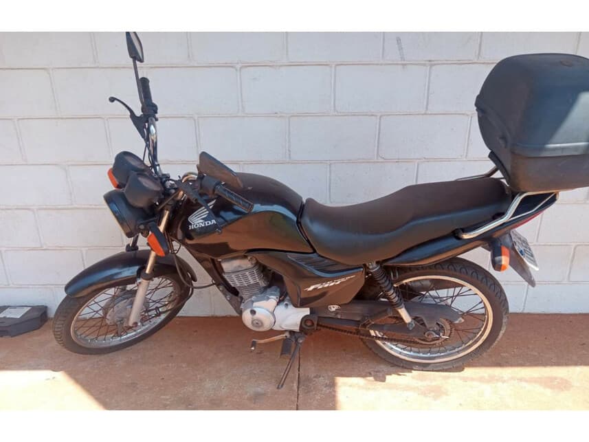 Motocicleta, HONDA/CG 125 FAN K, gasolina, cor preta, 2009/2009, placa EHG1056 Processo: 1010263-62.2017.8.26.0072 Acessar pr