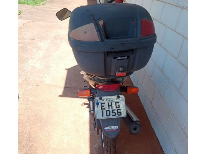 Motocicleta, HONDA/CG 125 FAN K, gasolina, cor preta, 2009/2009, placa EHG1056 Processo: 1010263-62.2017.8.26.0072 Acessar pr