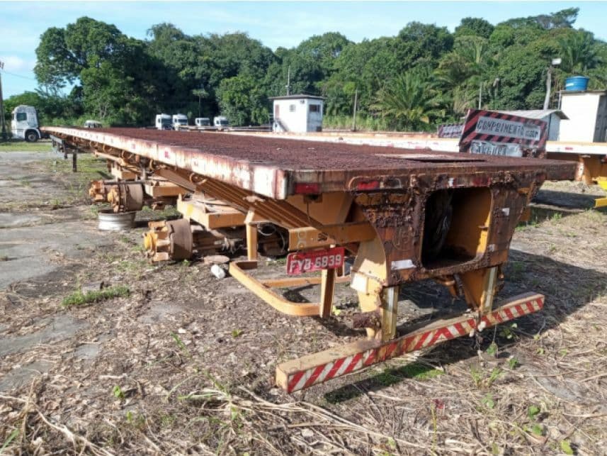 LOTE 06: VEÍCULO REBOQUE/SEMI-REBOQUE SR PASTRE, PLACA FYB-6839, ANO/MODELO 2014. Processo: 1127919-19.2018.8.26.0100 Acessar