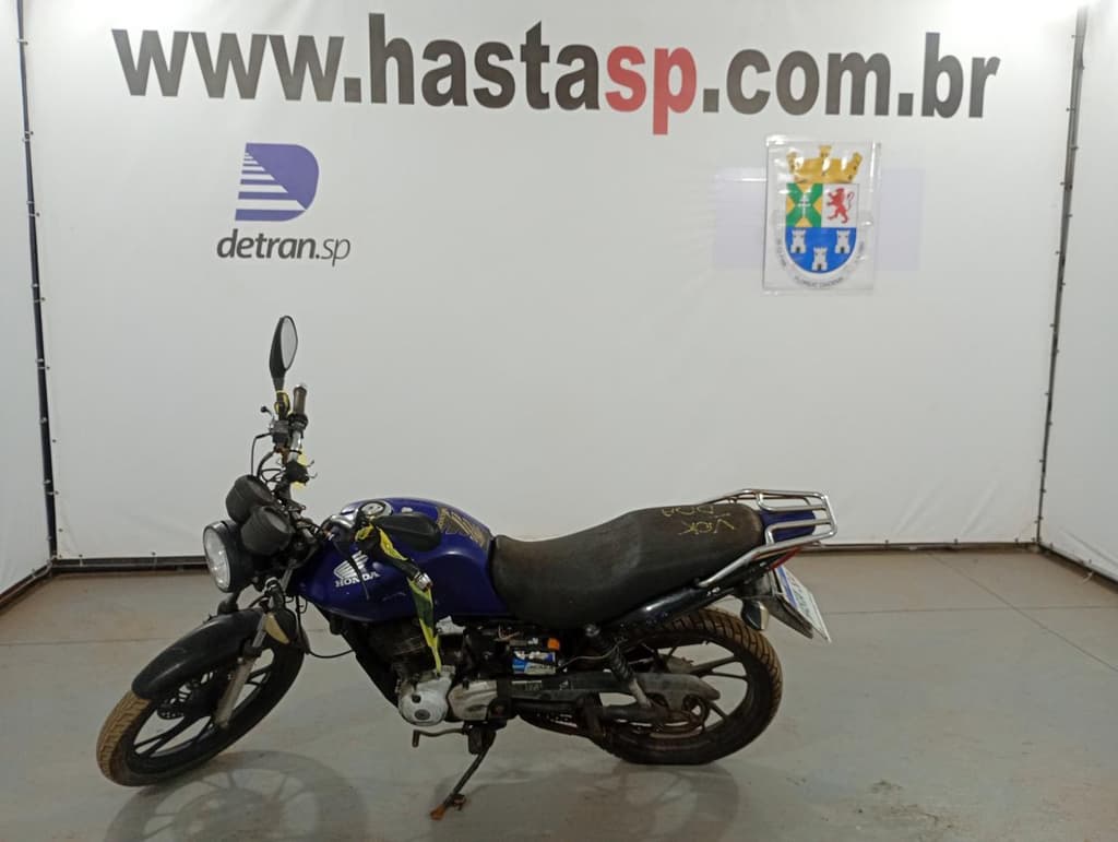 HONDA CG 125 FAN KS 2013 2013 AZUL — foto do lote