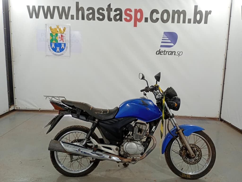 HONDA CG150FANCARGO ESDI 2013 2013 AZUL — foto do lote