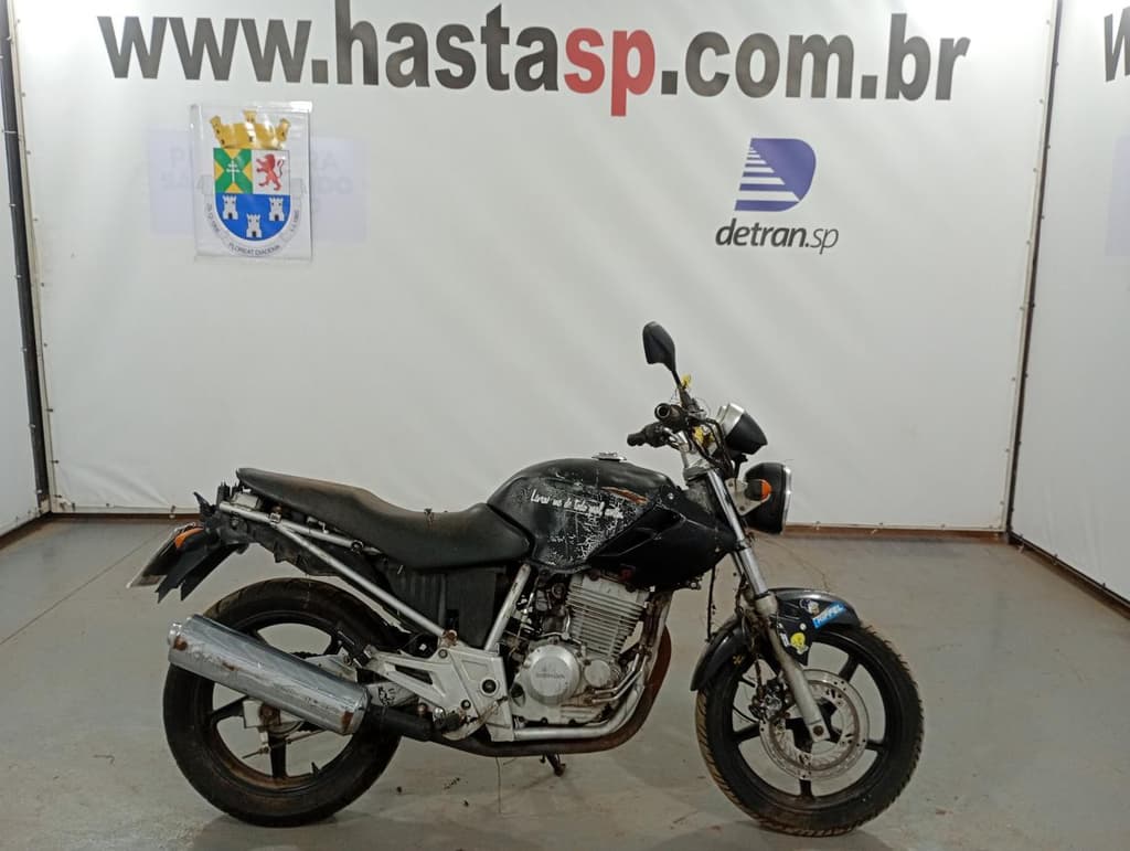 HONDA CBX 250 TWISTER 2004 2004 PRETA — foto do lote
