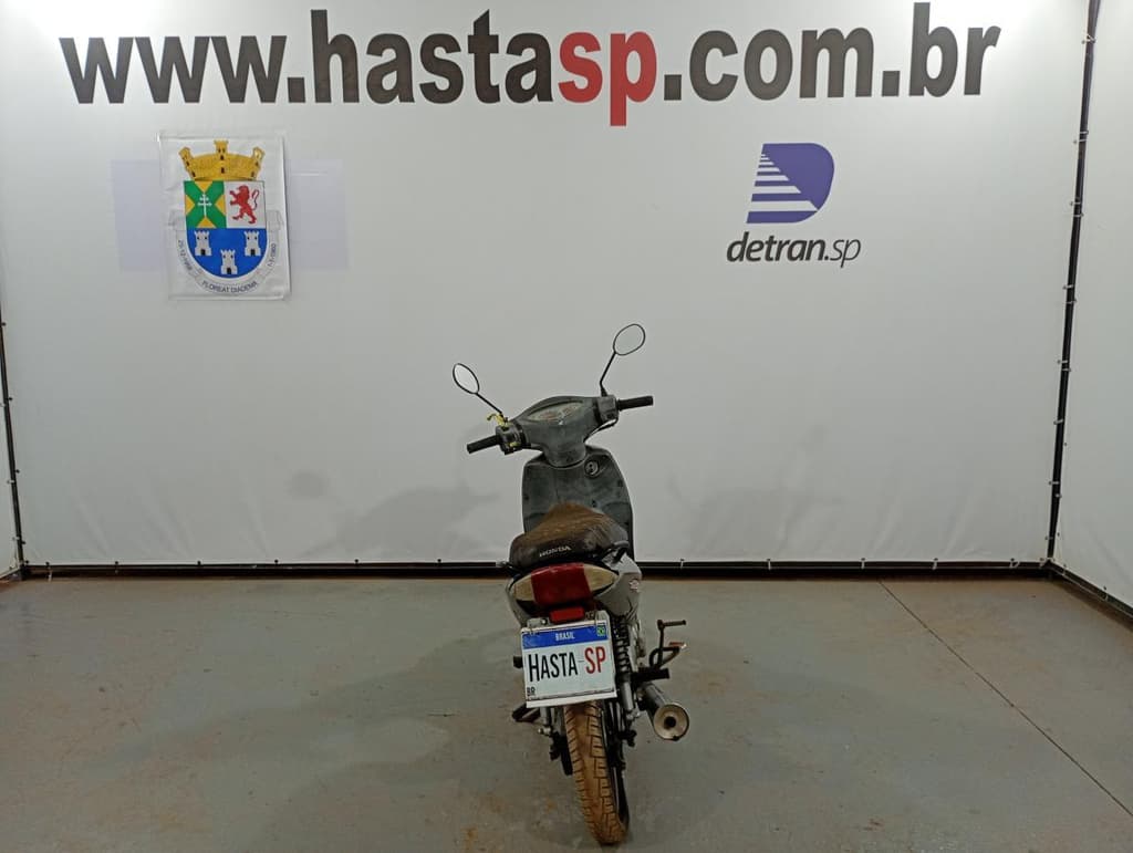 HONDA BIZ 125 KS 2008 2008 CINZA — foto do lote