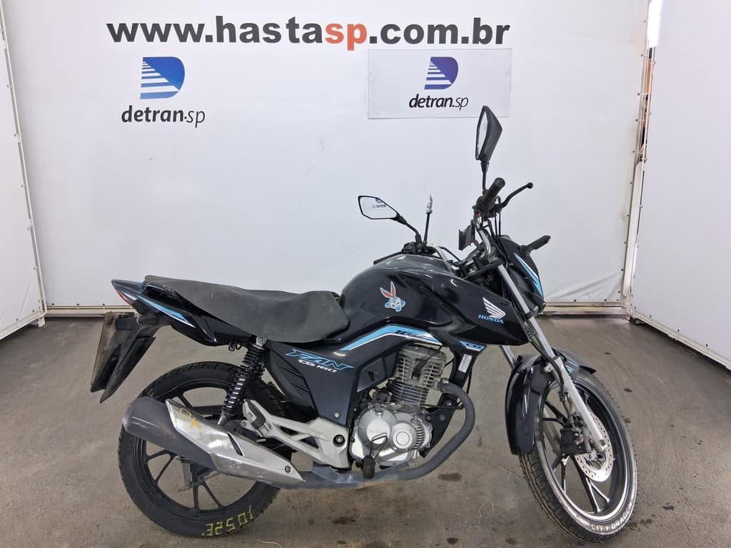 HONDA CG 160 FAN 2022 2023 PRETA — foto do lote