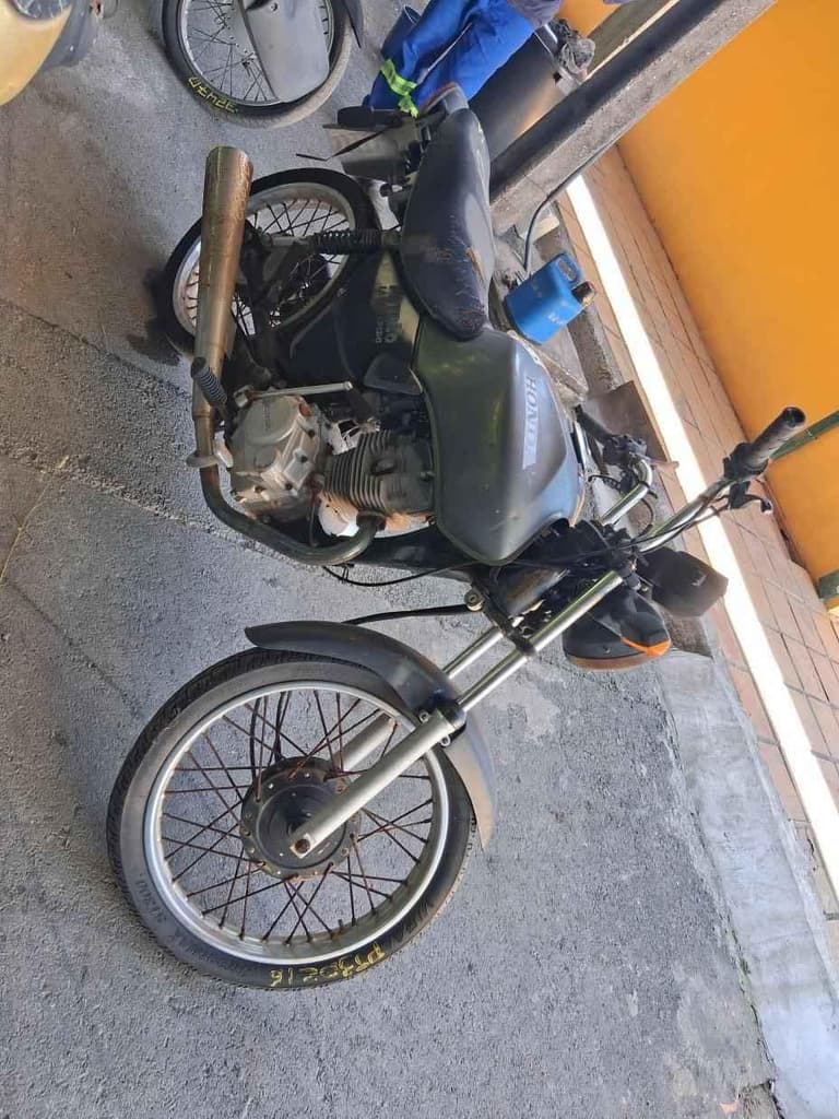 HONDA CG 125 2008 2008 Sucata Motor Servível — foto do lote