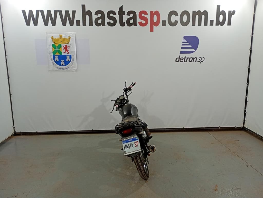 YAMAHA YBR 125ED 2005 2005 PRETA — foto do lote