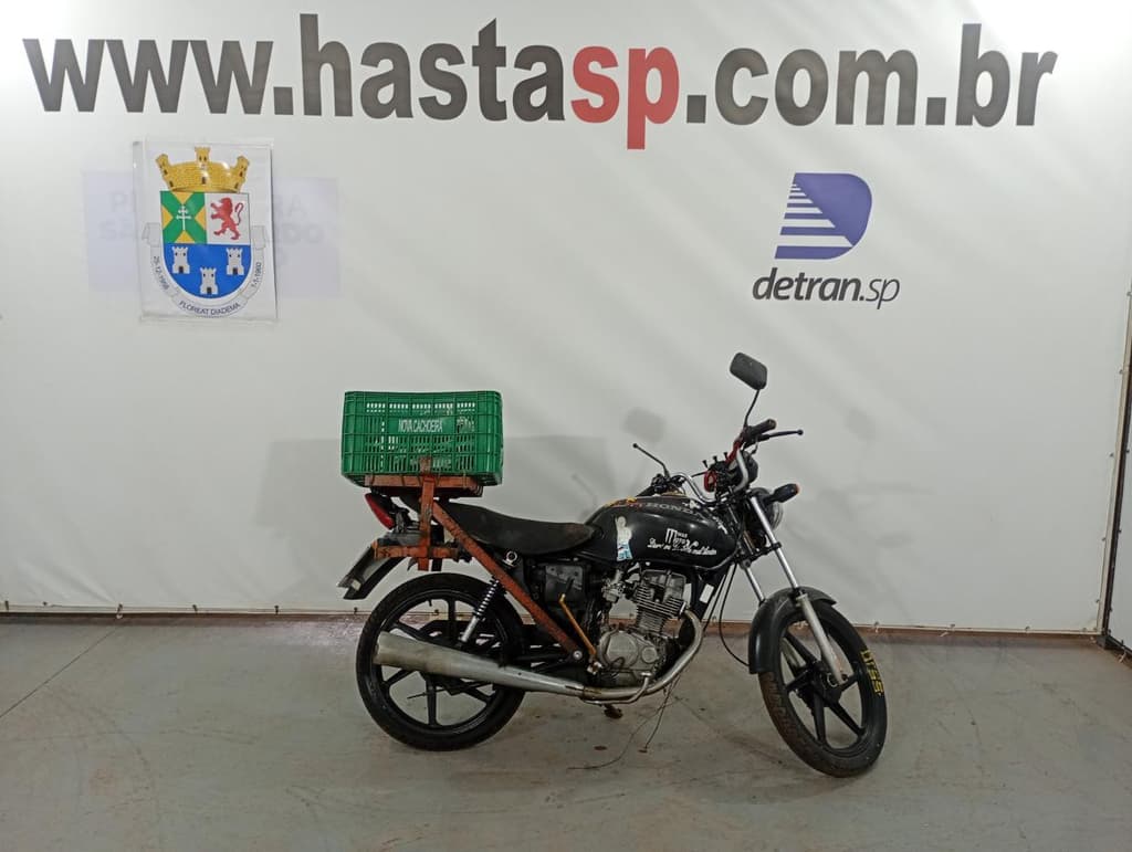 HONDA CG 125 FAN 2008 2008 PRETA — foto do lote