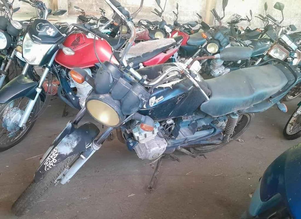 YAMAHA FACTOR YBR 125 2009 2010 Sucata Motor Servível — foto do lote