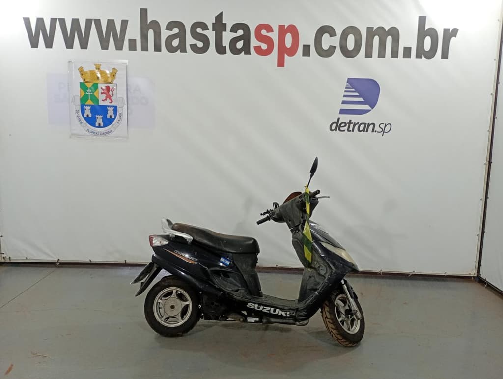 SUZUKI AN125 2007 2008 PRETA — foto do lote
