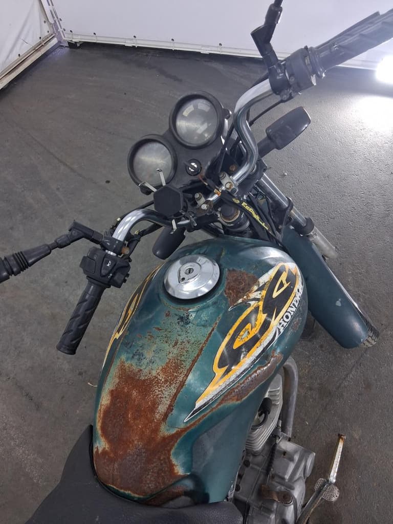 HONDA CG 125 TITAN KS 2001 2001 VERDE — foto do lote