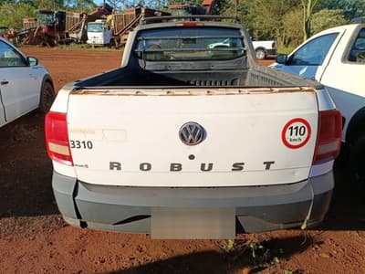 VOLKSWAGEN NOVA SAVEIRO RB MBVS, 2017/2018, Placa FINAL 4 (SP),  (Ref.: 26627) — foto do lote
