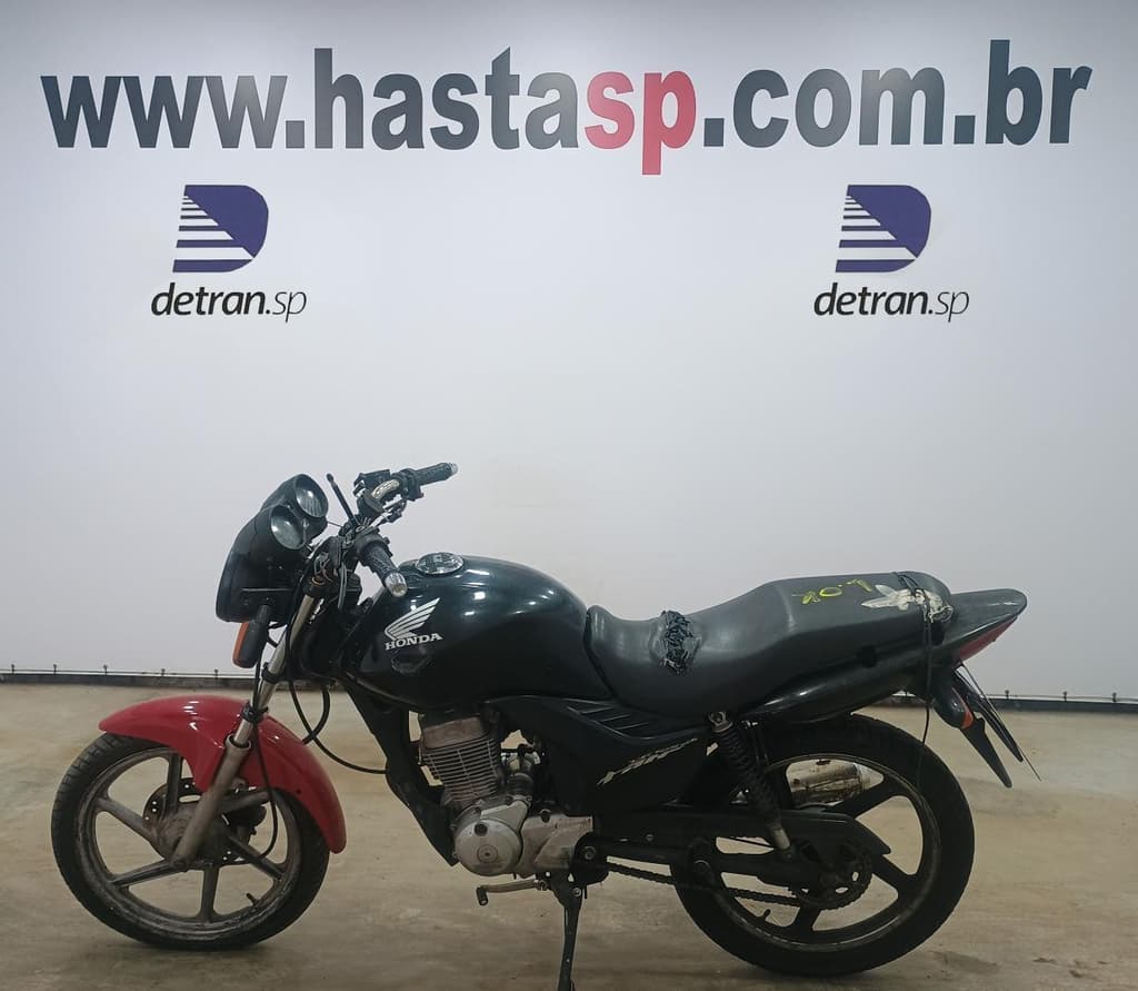 HONDA CG 125 FAN ES 2009 2009 PRETA — foto do lote