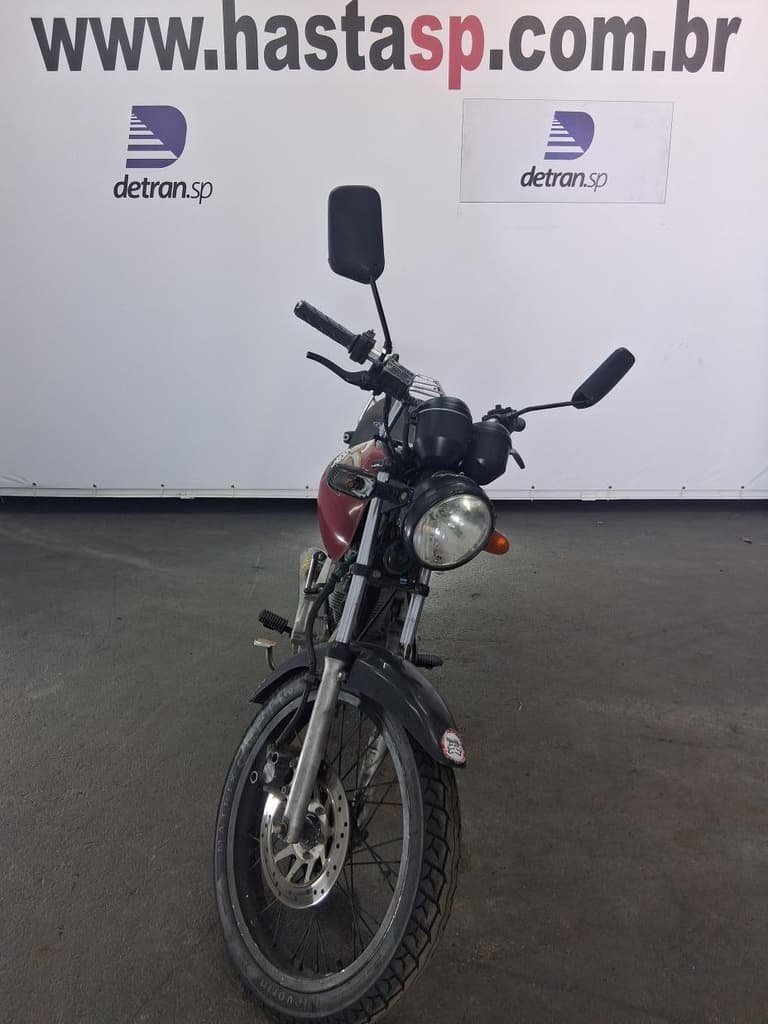 HONDA CG 125 TITAN ES 2001 2002 VERMELHA — foto do lote