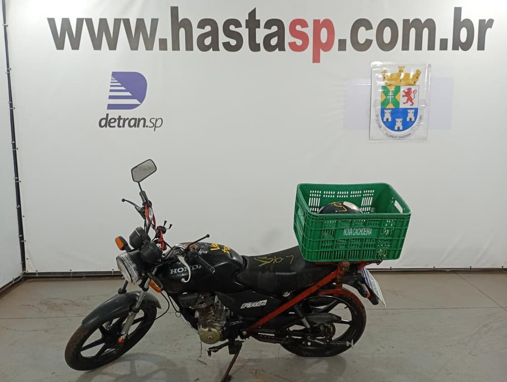 HONDA CG 125 FAN 2008 2008 PRETA — foto do lote