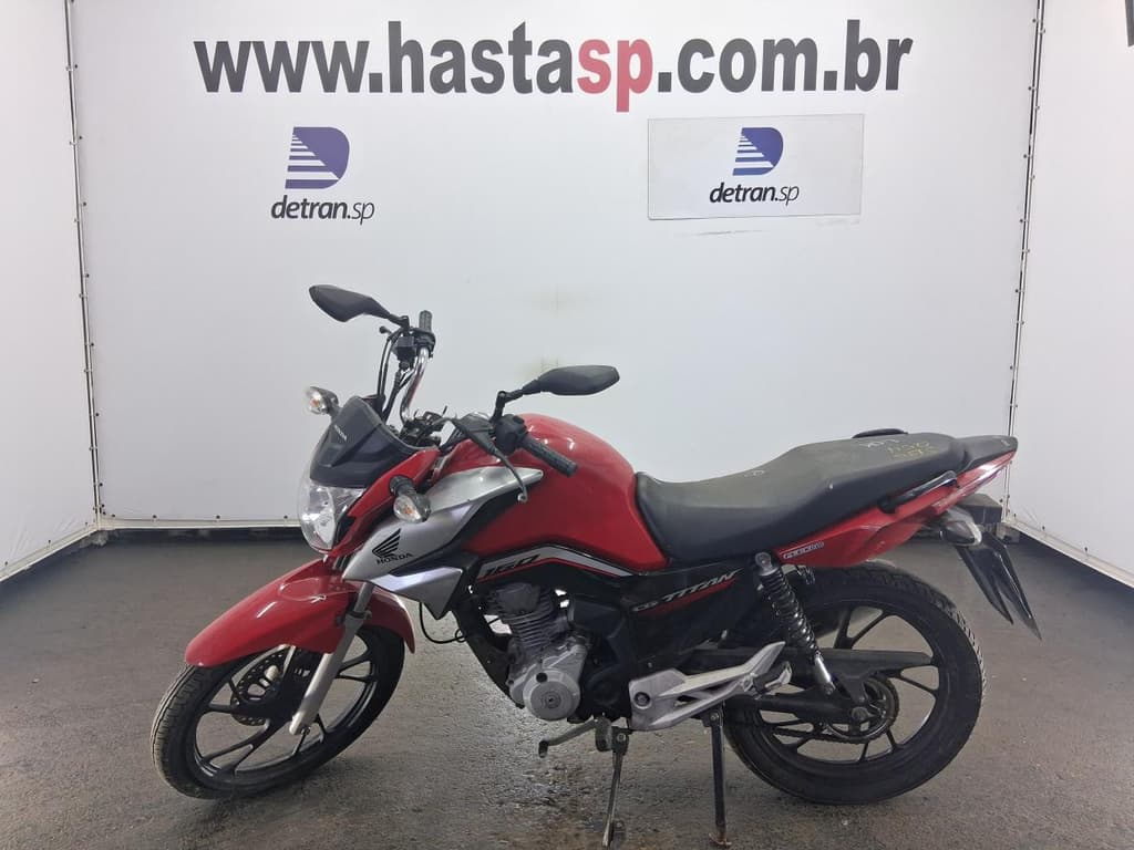HONDA CG 160 FAN 2023 2023 VERMELHA — foto do lote
