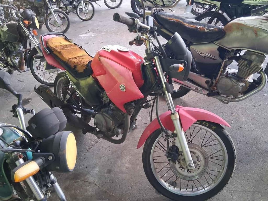 YAMAHA FACTOR YBR 125 2008 2009 Sucata Motor Servível — foto do lote