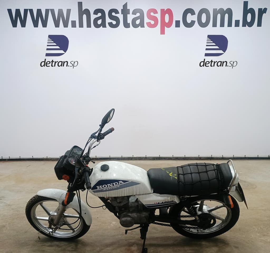 HONDA CG 125 CARGO 1989 1989 BRANCA — foto do lote