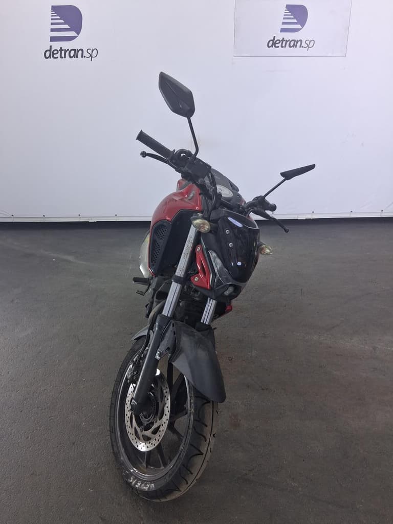 YAMAHA FZ15 FAZER ABS 2022 2023 VERMELHA — foto do lote