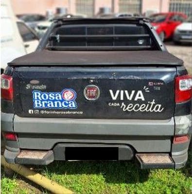 FIAT STRADA WORKING CD, 2014/2015, Placa FINAL 7 (MA), — foto do lote