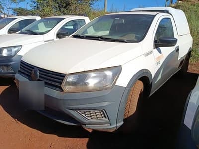VOLKSWAGEN NOVA SAVEIRO RB MBVS, 2017/2018, Placa FINAL 1 (SP),  (Ref.: 26623) — foto do lote