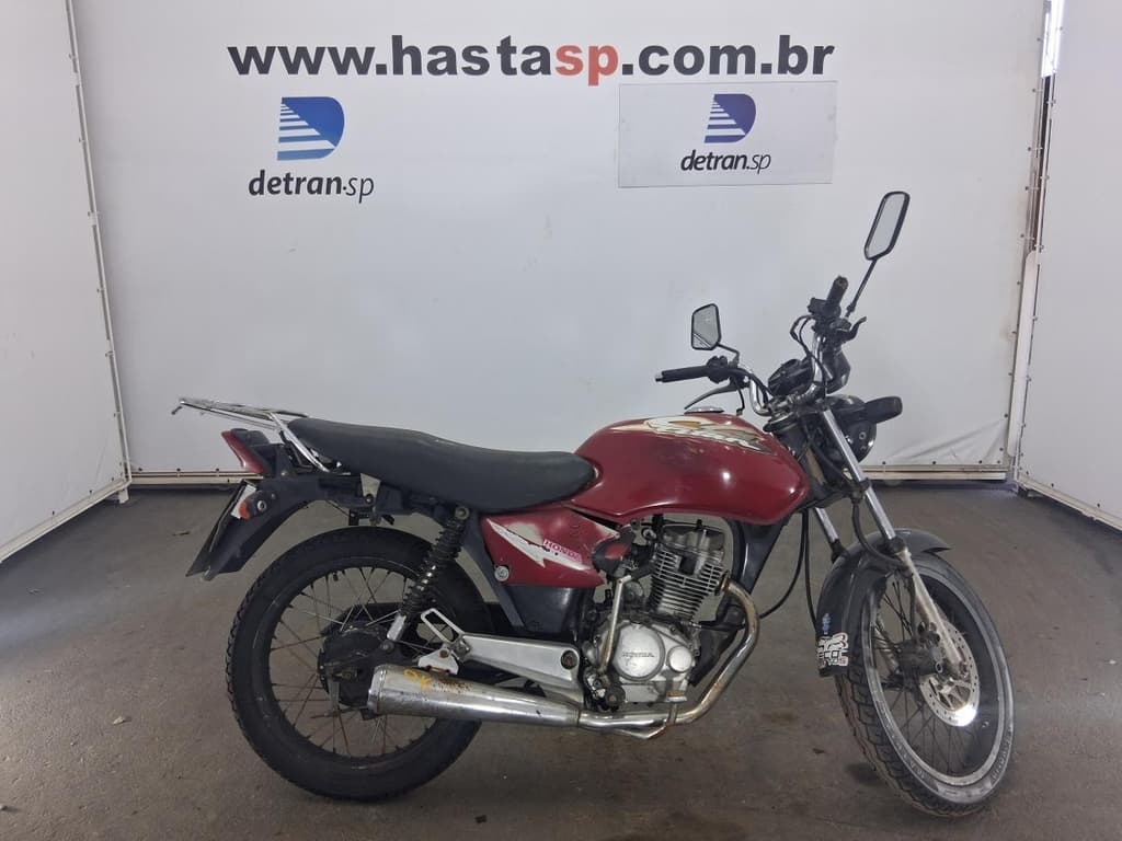 HONDA CG 125 TITAN ES 2001 2002 VERMELHA — foto do lote