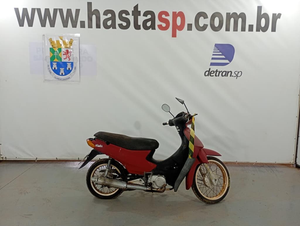 HONDA C100 BIZ ES 2005 2005 VERMELHA — foto do lote