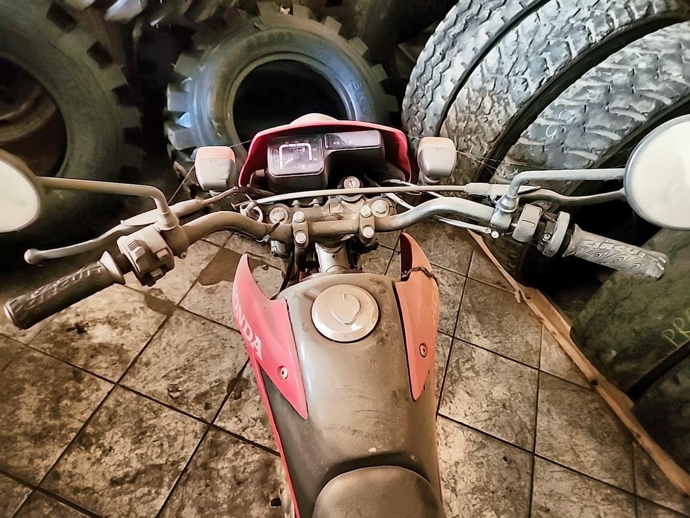 HONDA NXR 125 BROS KS ANO: 2005/2005 PLACA FINAL 0 (PR) — foto do lote
