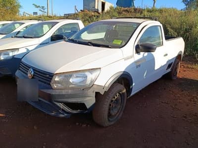 VOLKSWAGEN NOVA SAVEIRO RB MBVS, 2017/2018, Placa FINAL 4 (SP),  (Ref.: 26627) — foto do lote