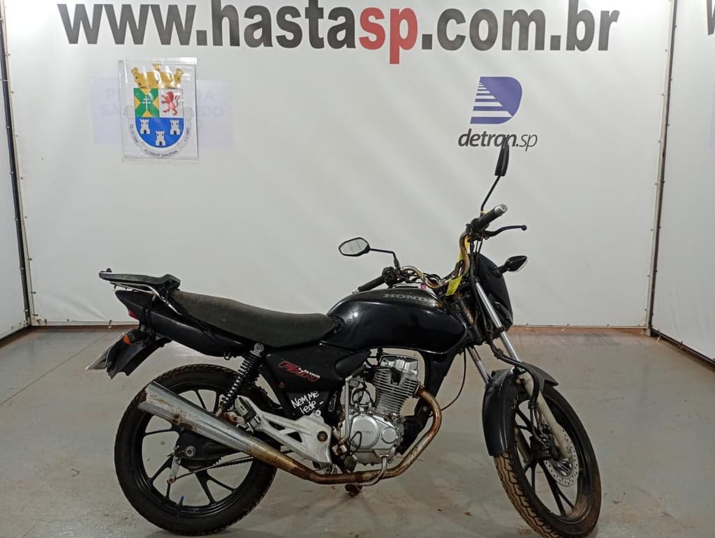 HONDA CG 125 FAN 2006 2006 PRETA — foto do lote