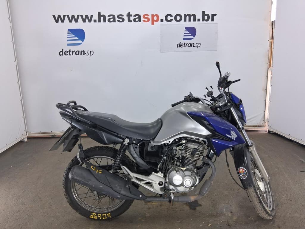 HONDA CG 160 FAN 2023 2023 PRATA — foto do lote