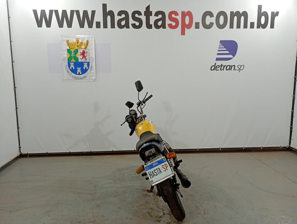 HONDA CG 125 CARGO 1999 2000 AMARELA — foto do lote