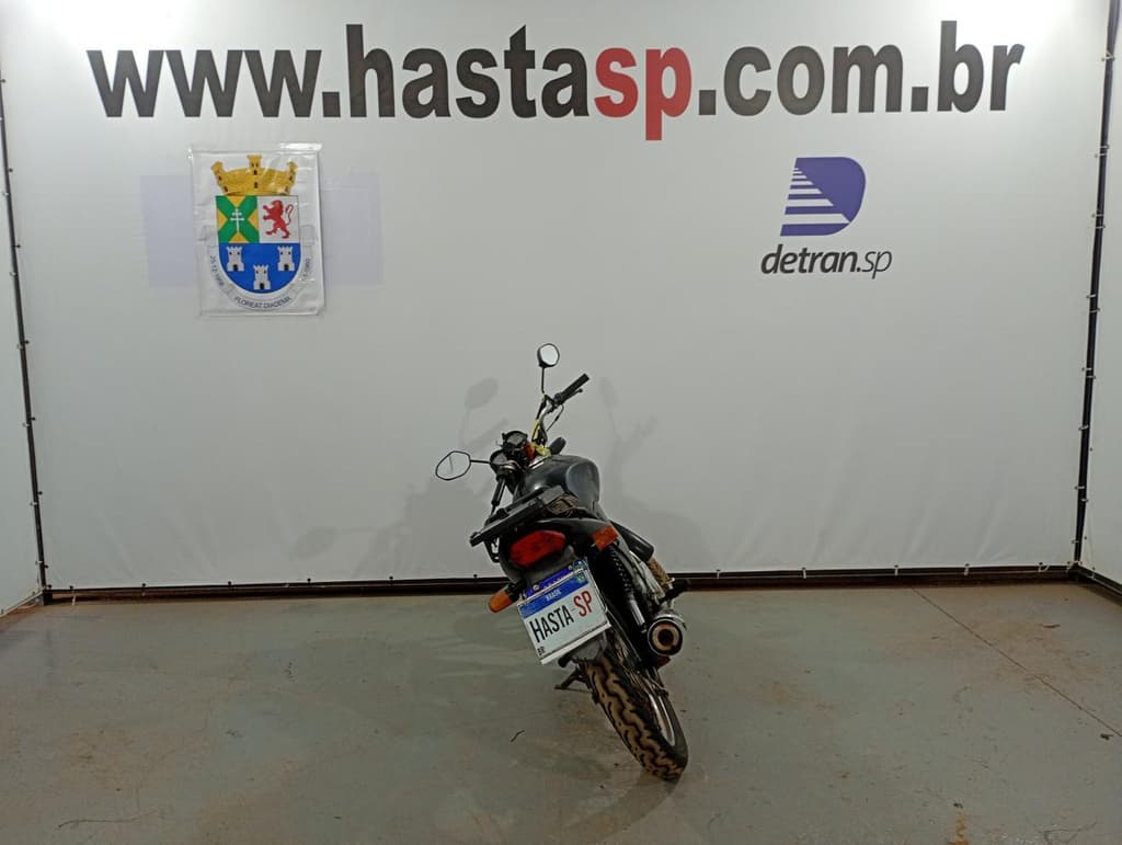 HONDA CG 125 FAN KS 2012 2013 PRETA — foto do lote