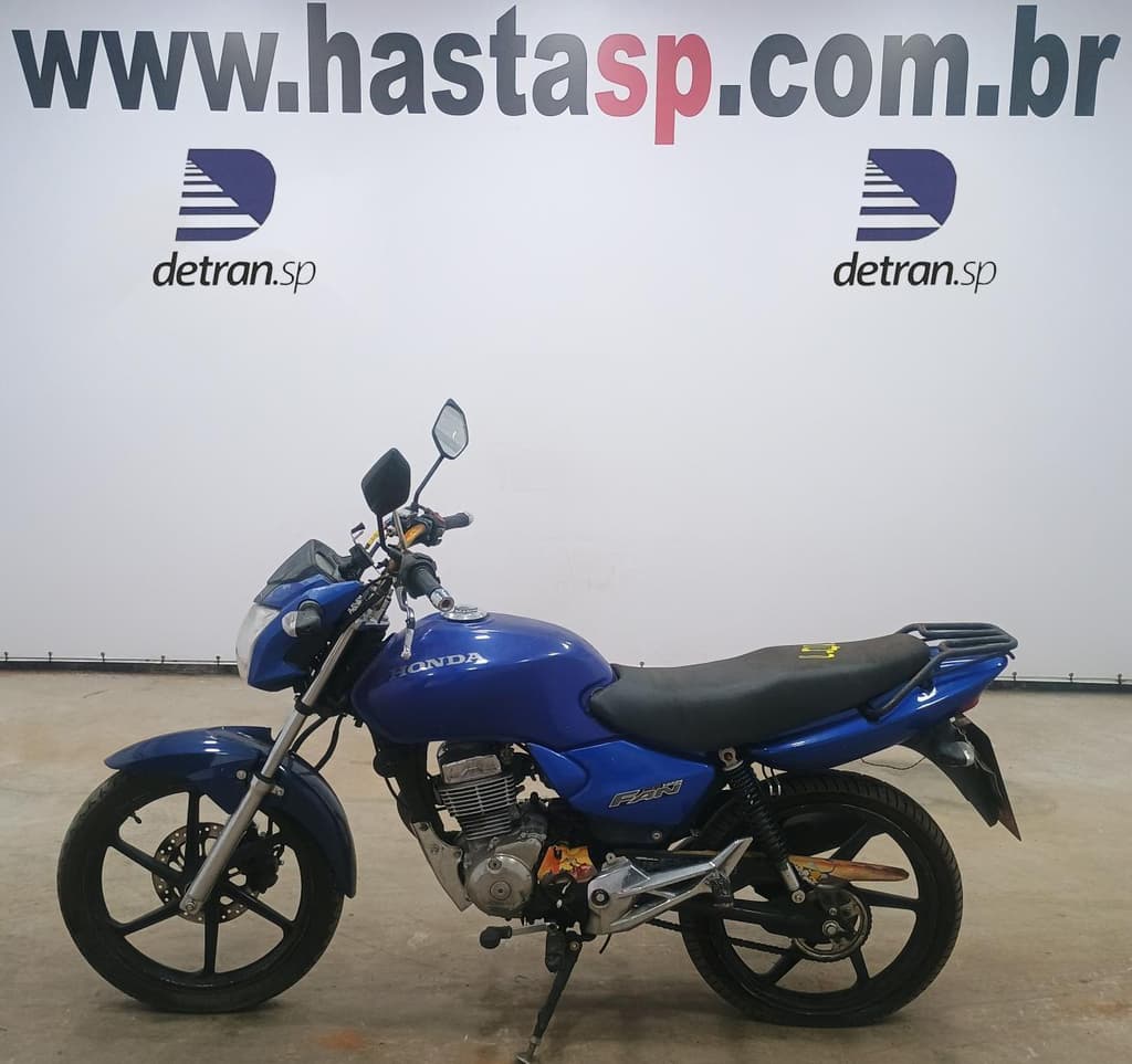 HONDA CG 125 FAN 2005 2005 AZUL — foto do lote