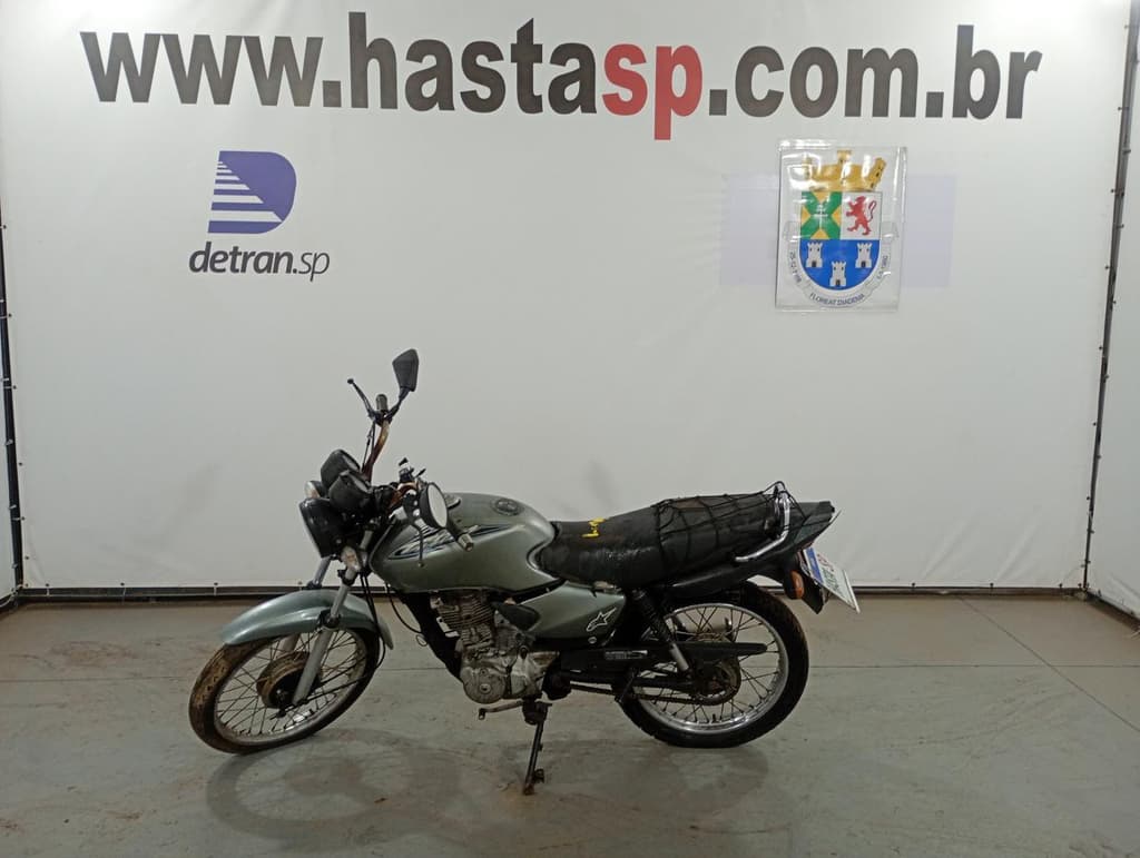HONDA CG 125 TITAN KS 2003 2003 PRATA — foto do lote