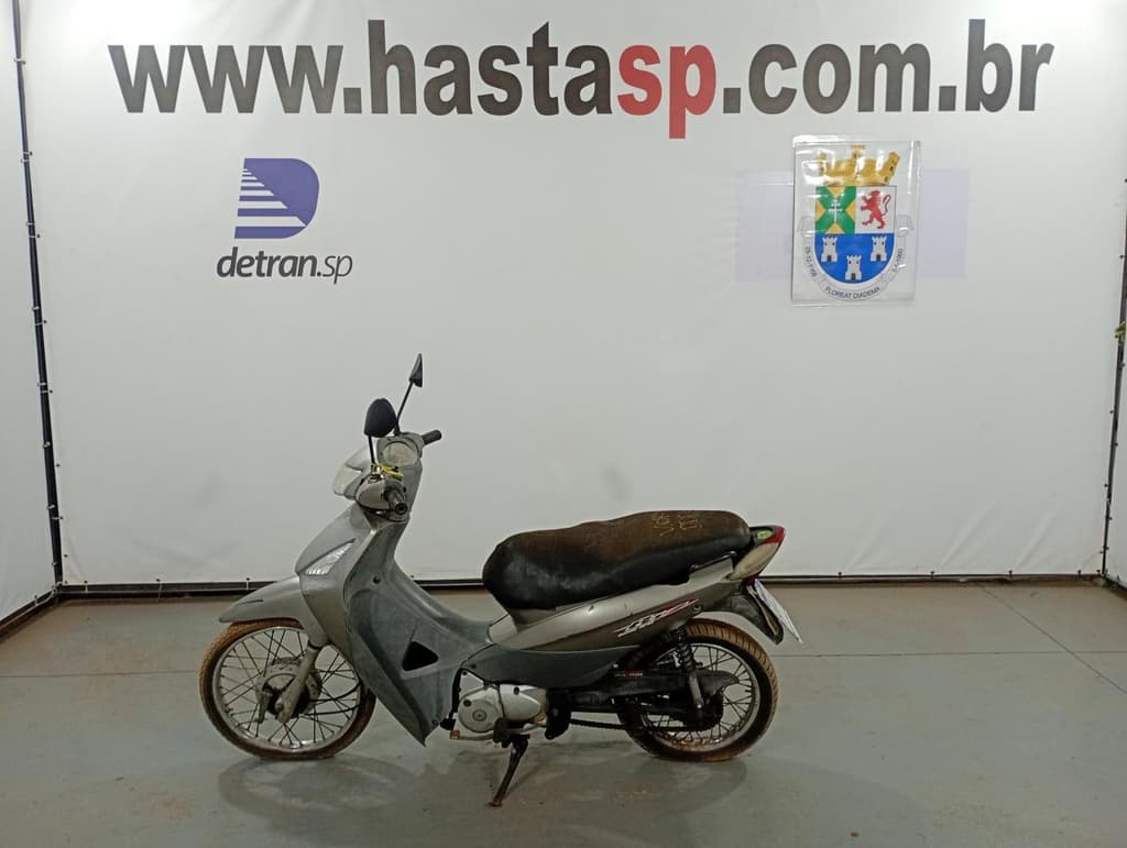 HONDA BIZ 125 KS 2008 2008 CINZA — foto do lote