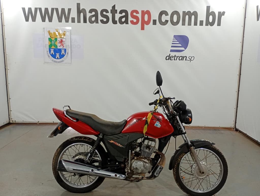 HONDA CG 125 FAN KS 2011 2011 VERMELHA — foto do lote