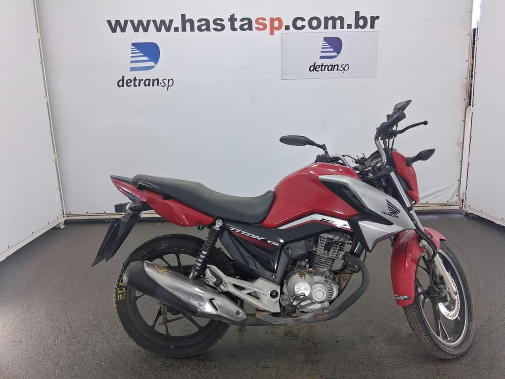 HONDA CG 160 FAN 2023 2023 VERMELHA — foto do lote