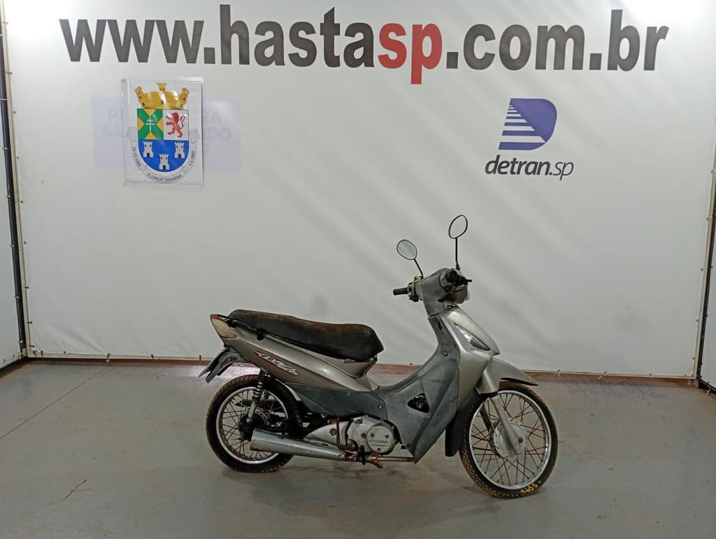 HONDA BIZ 125 KS 2008 2008 CINZA — foto do lote