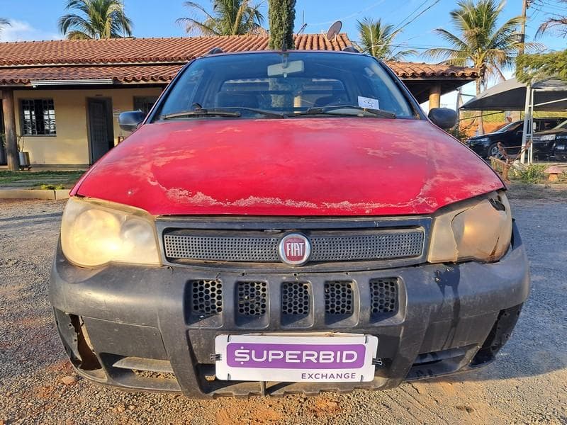 FIAT STRADA FIRE CE FLEX 1.4, 2008/2009, Placa FINAL 5 (MG),  (Ref.: WBV_L75) — foto do lote