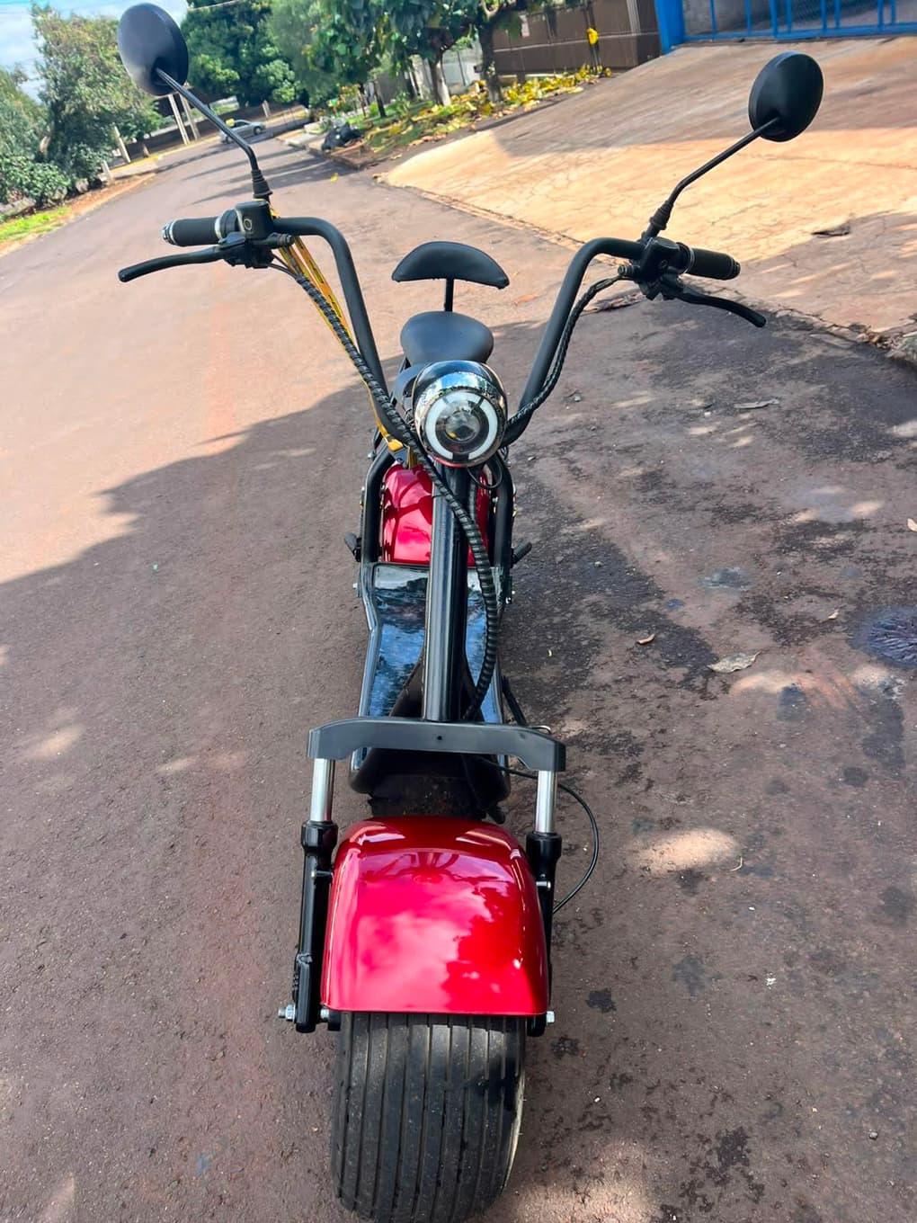 MOTO ELÉTRICA Q2-60V 12A - 1500W, 2021 — foto do lote