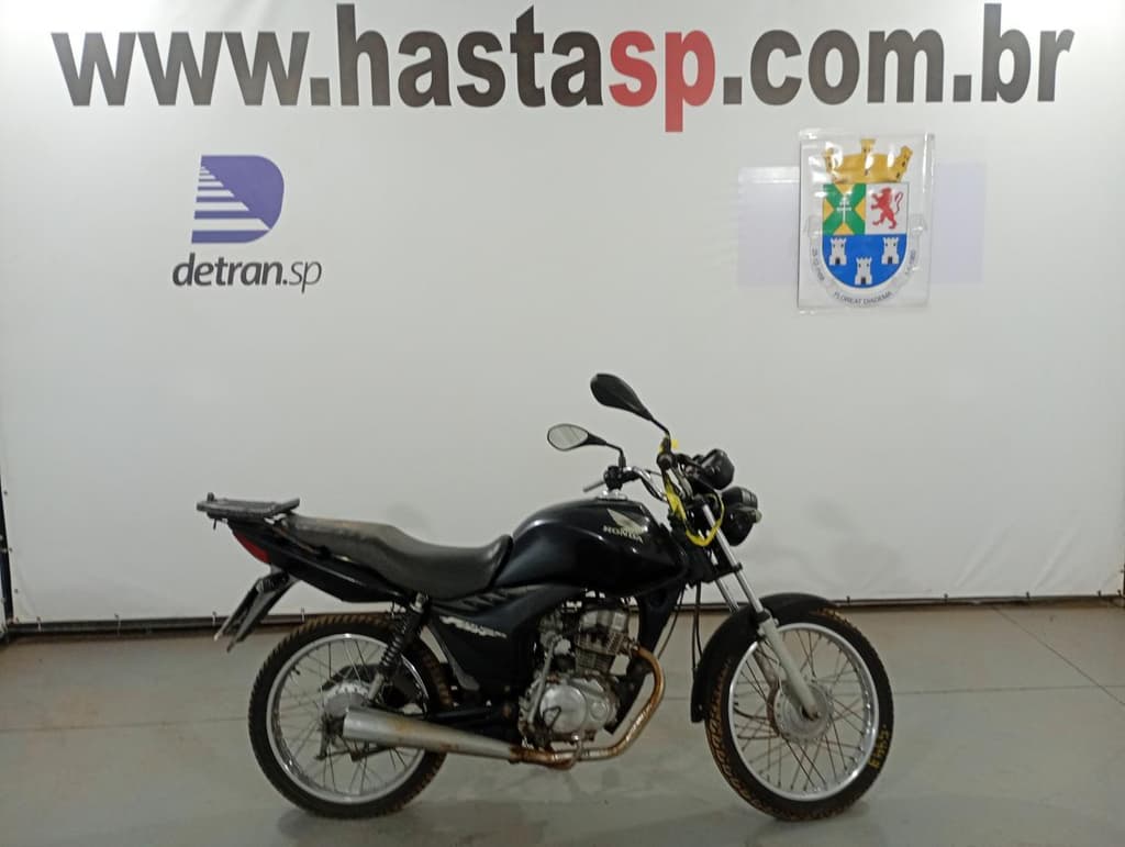 HONDA CG 125 FAN KS 2009 2009 PRETA — foto do lote