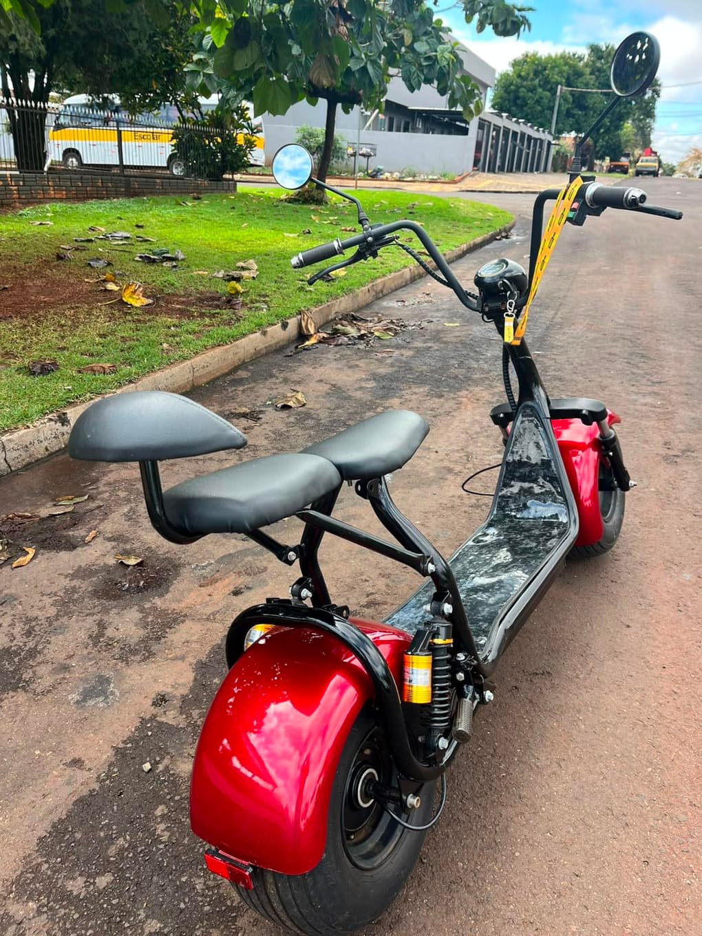 MOTO ELÉTRICA Q2-60V 12A - 1500W, 2021 — foto do lote