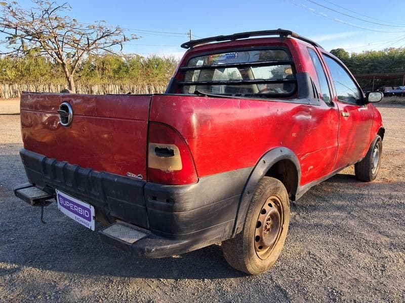 FIAT STRADA FIRE CE FLEX 1.4, 2008/2009, Placa FINAL 5 (MG),  (Ref.: WBV_L75) — foto do lote