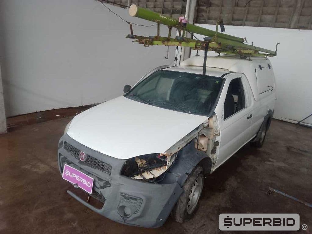 FIAT STRADA HD WK CC E 1.4, 2019/2020, Placa FINAL 4 (BA), — foto do lote