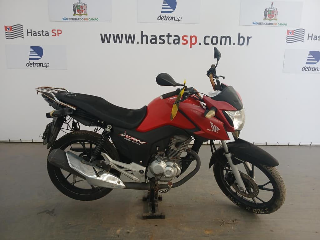 HONDA CG 160 FAN CG 160 FAN 2022 2022 VERMELHA — foto do lote