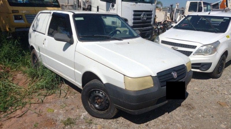 SUCATA DE FIAT UNO FLEX 1.3, 2010/2011, Placa FINAL 3 (SP),  (Ref.: 19726) — foto do lote