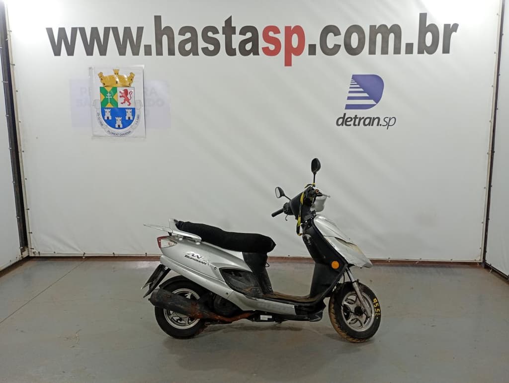 SUZUKI AN125 2008 2009 PRATA — foto do lote