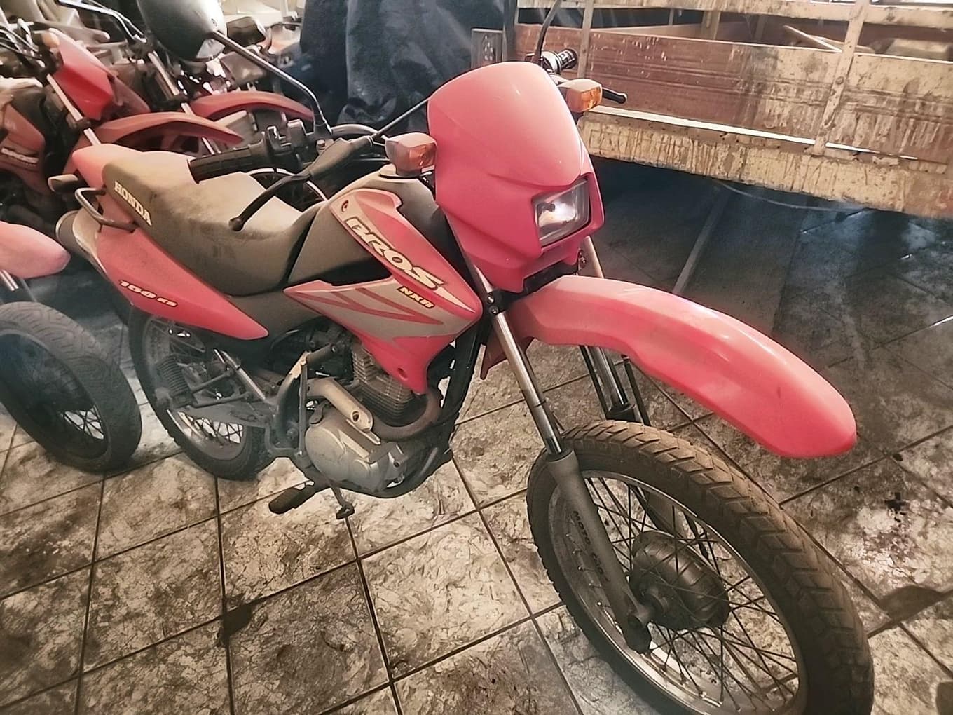 HONDA NXR 150 BROS KS ANO: 2008/2008 PLACA FINAL 6 (PR) — foto do lote