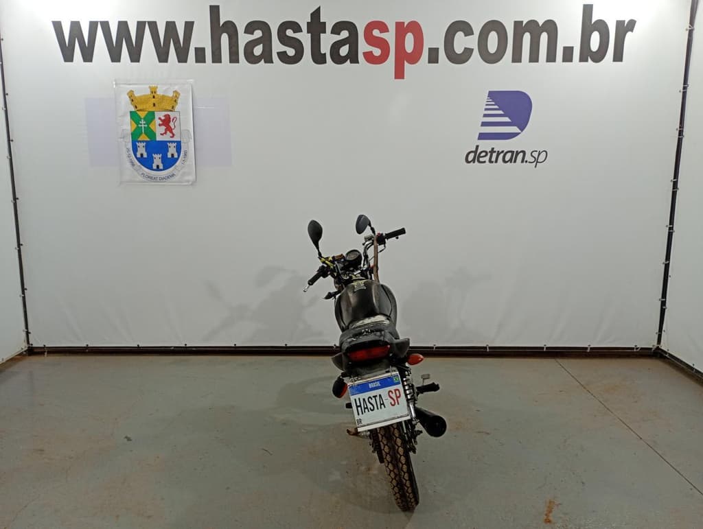 YAMAHA YBR 125ED 2004 2005 PRETA — foto do lote