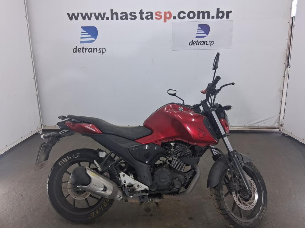 YAMAHA FZ15 FAZER ABS 2022 2023 VERMELHA — foto do lote